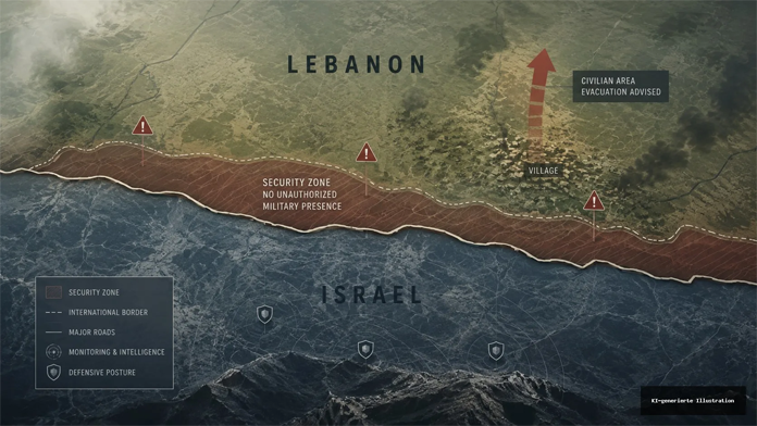 Hisbollah verletzt Waffenruhe, Israel greift im Südlibanon an