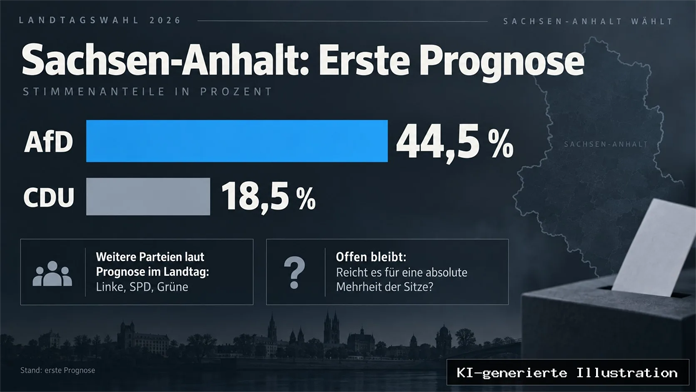 AfD bei 44,5 Prozent: Ausland spricht von möglicher erster rechtsextremer Landesregierung seit 1945