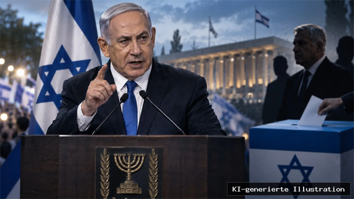Netanyahu macht die Wahl zur Richtungsfrage: „Starke rechte Regierung oder Eisenkot und die Araber“ Netanyahu macht die Wahl zur Richtungsfrage: „Starke rechte Regierung oder Eisenkot und die Araber“