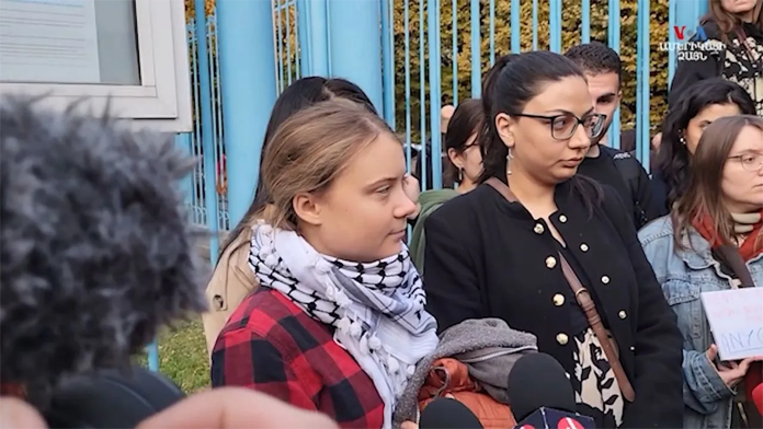 „Nur ein Opfer“: Greta Thunberg stellt sich hinter Macklemore und streicht Israels Tote aus dem Bild