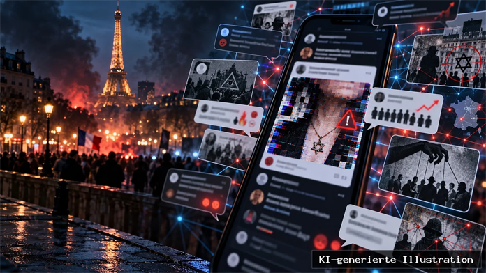 Frankreich brennt und im Internet sollen wieder die Juden schuld sein