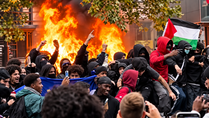 Frankreich brennt: Linksextreme und Migrantengruppen treiben die Gewalt an